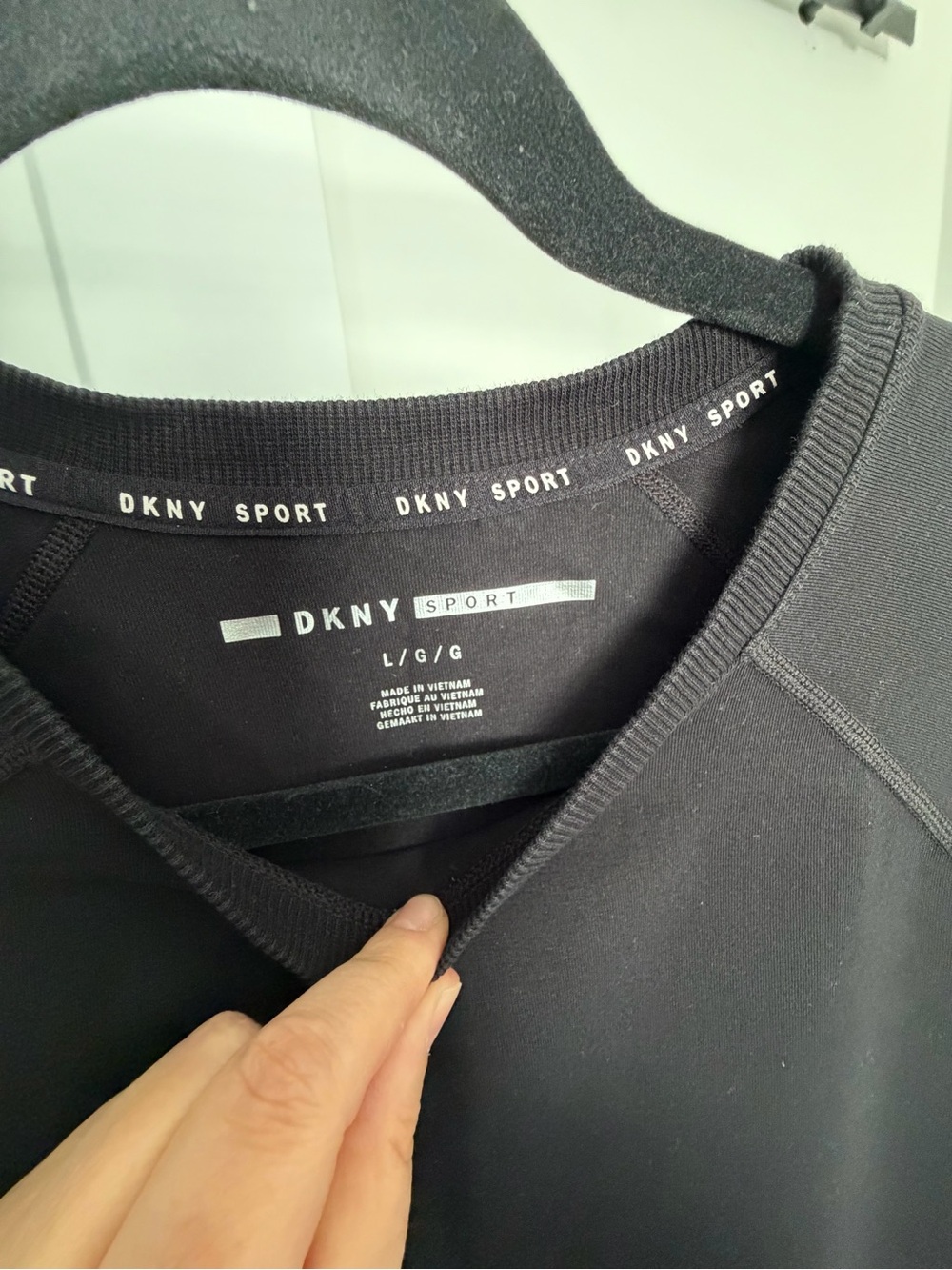 DKNY Sport Black Performance Dress